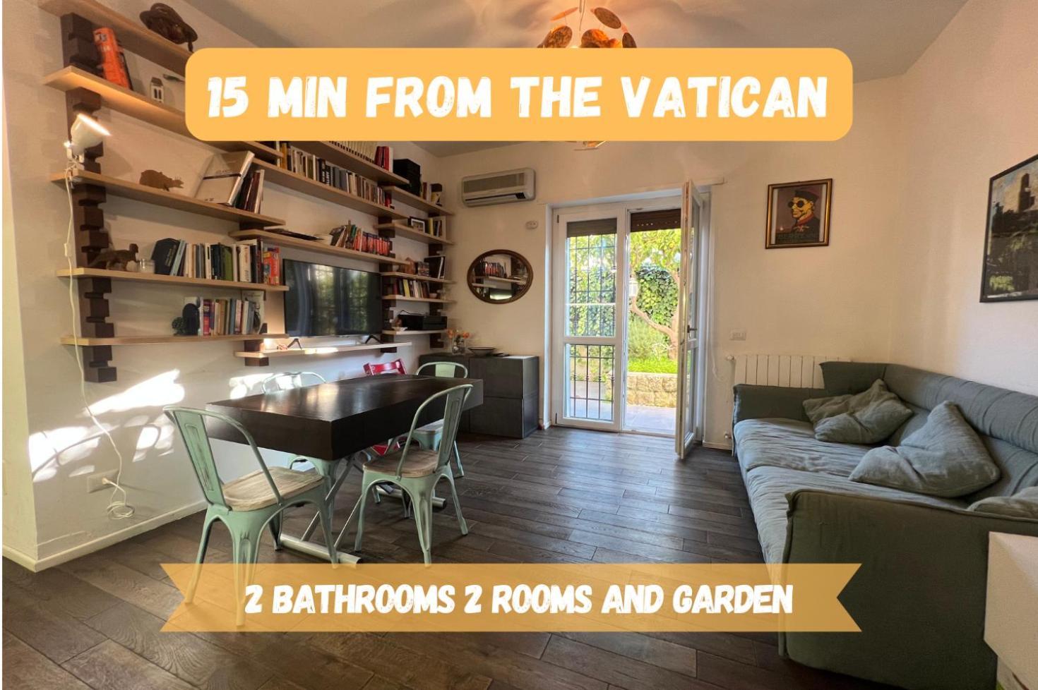 Apartment 15 Min From The Vatican Wi-fi And Garden *
